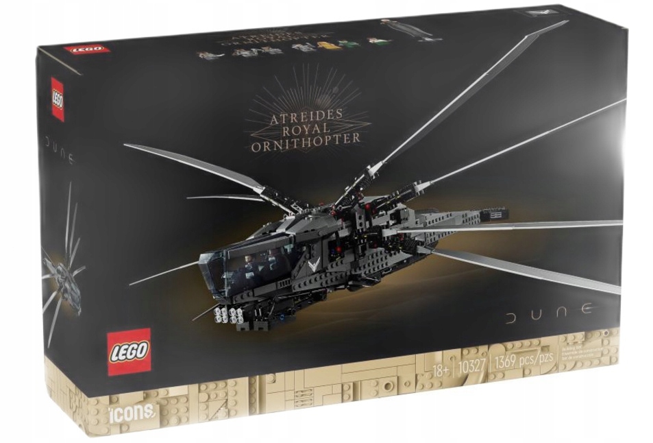 Lego Icons Dune Atreidská královská ornitoptéra 10327