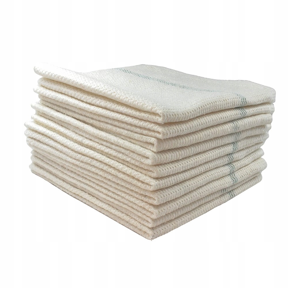 Levně Bavlněné utěrky na podlahu 50×60 cm – 10 ks opakovaně použitelné