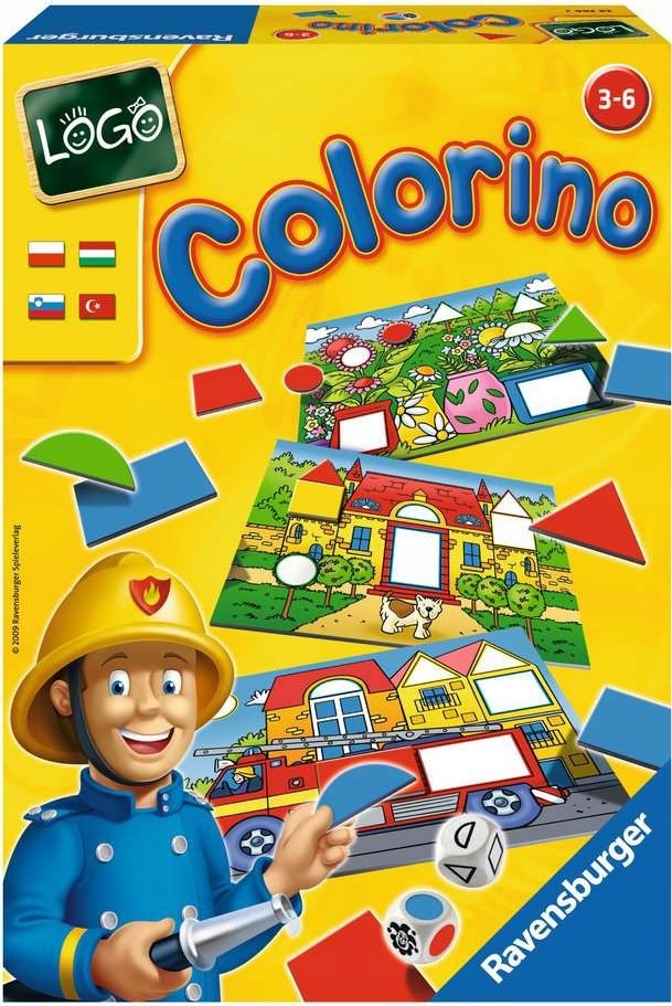 

Gra Logo Colorino Dopasuj Kształt Kolor Ravensburg