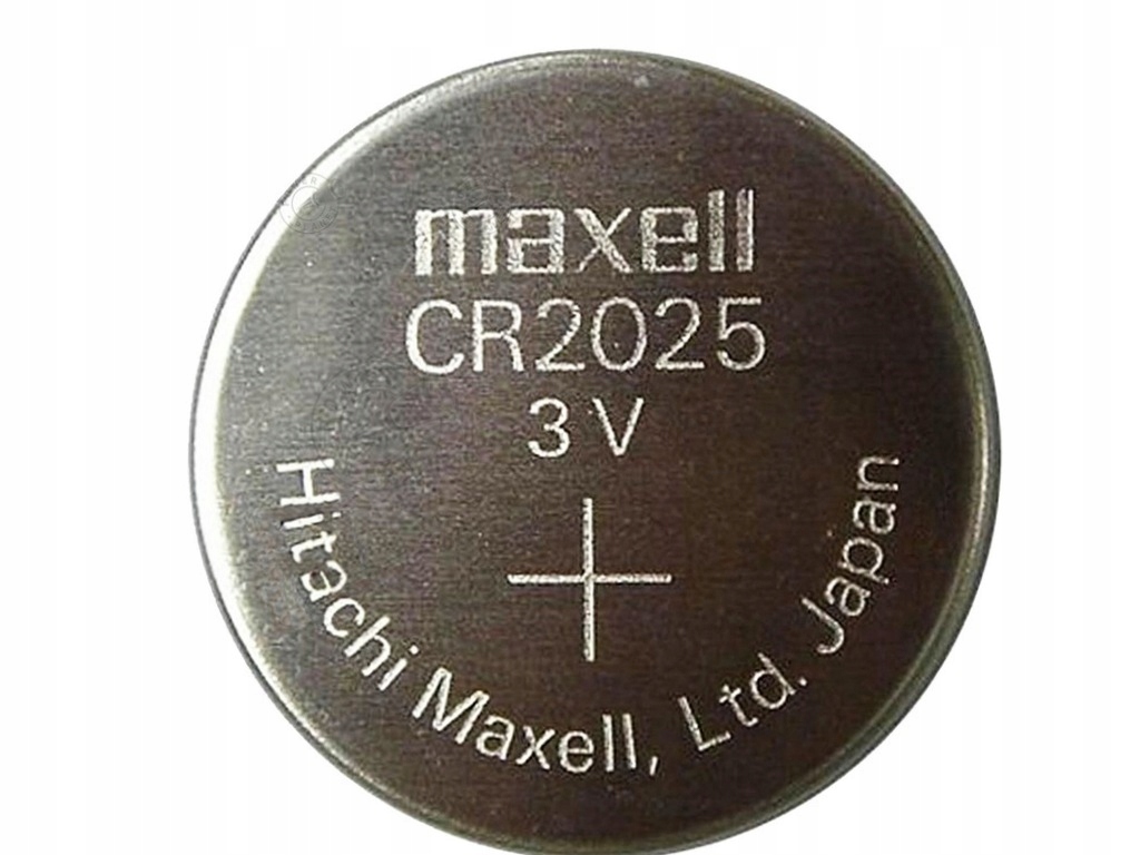 

Bateria Litowa Maxell Cr 2025 Made In Japan