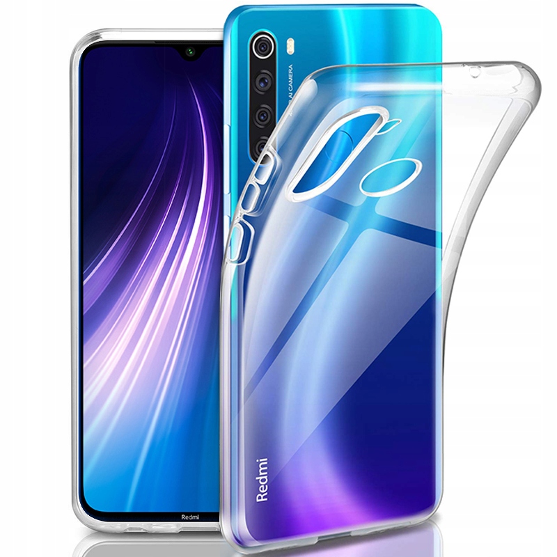 

Etui Clear Case Do Redmi Note 8T Szkło