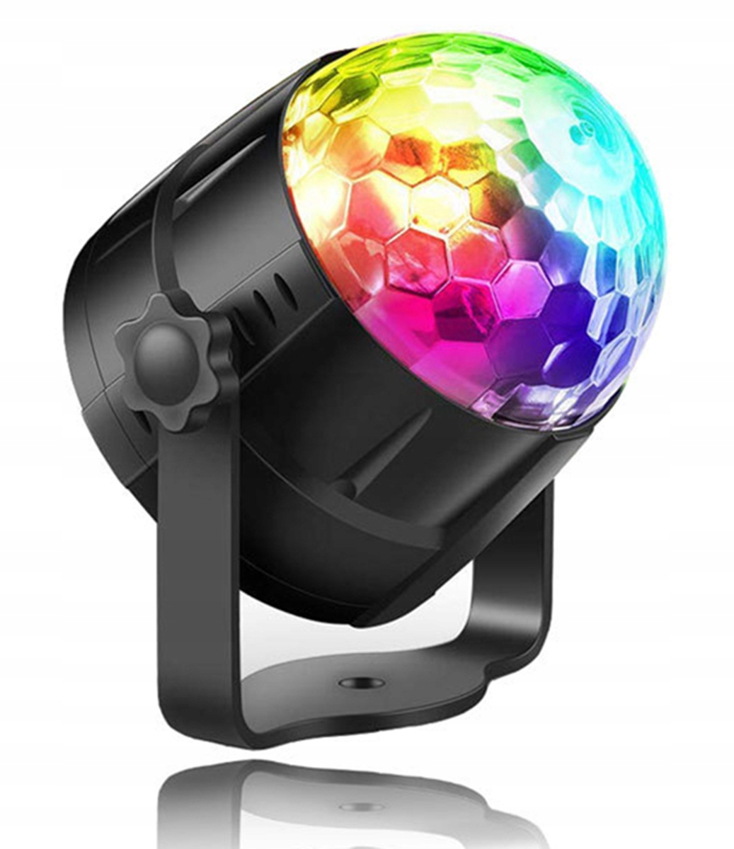 KULA DISCO LED RGB PROJEKTOR KULA DYSKOTEKOWA REFLEKTOR Model ZS48