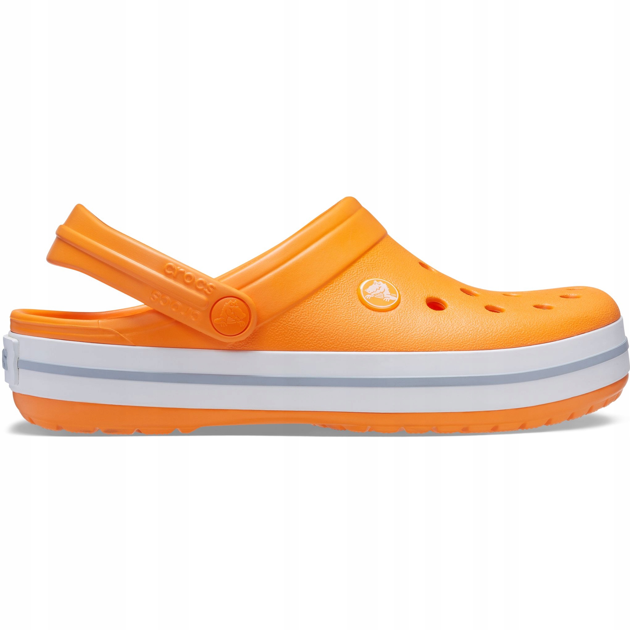 Crocs nazouváky unisex Crocband Clog 43,5 M10/W12 Orange Zing