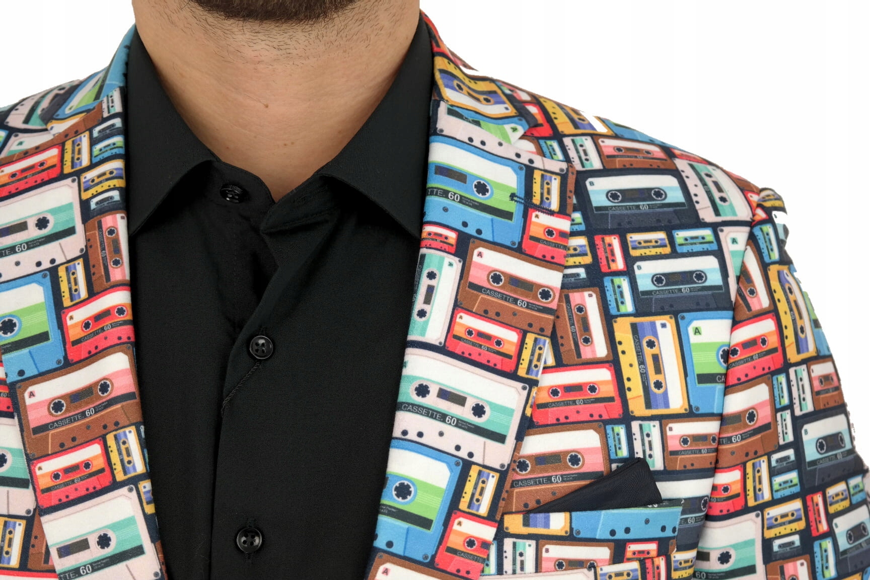 GIOVANNI PERA Marynarka męska D310 kasety 48 S