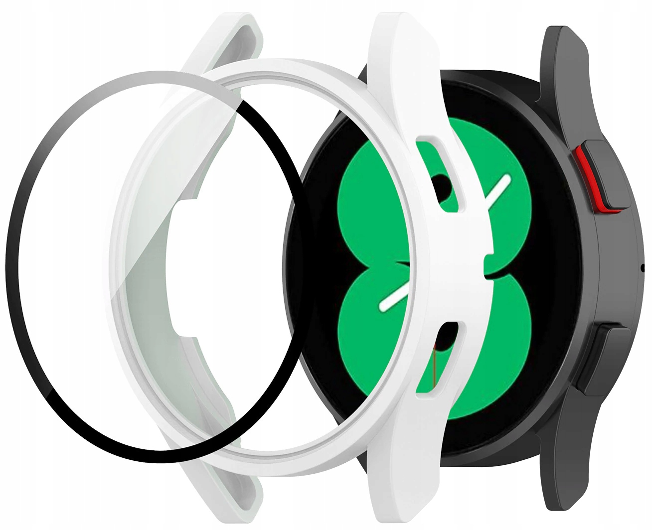 ETUI CASE + SZKŁO 2w1 DO SAMSUNG GALAXY WATCH 4 5 44mm | DUŻY WYBÓR KOLORÓW EAN (GTIN) 5904921104456