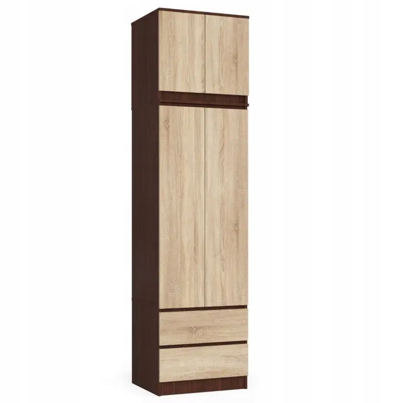 

Szafa z nadstawką 60 cm Star wenge-dąb sonoma