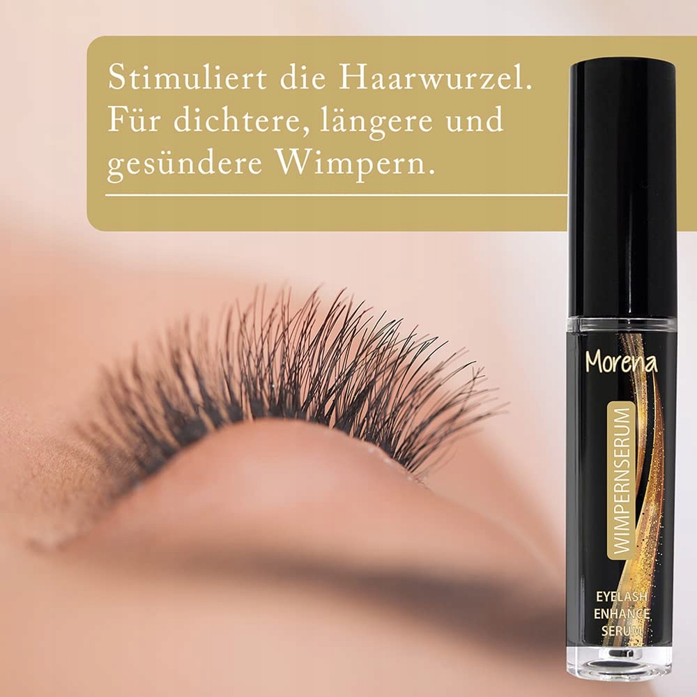 MORENA Serum Do Rzęs Kompleks Wzrostu Długie Rzęsy Testowany Produkt — miniatura 2