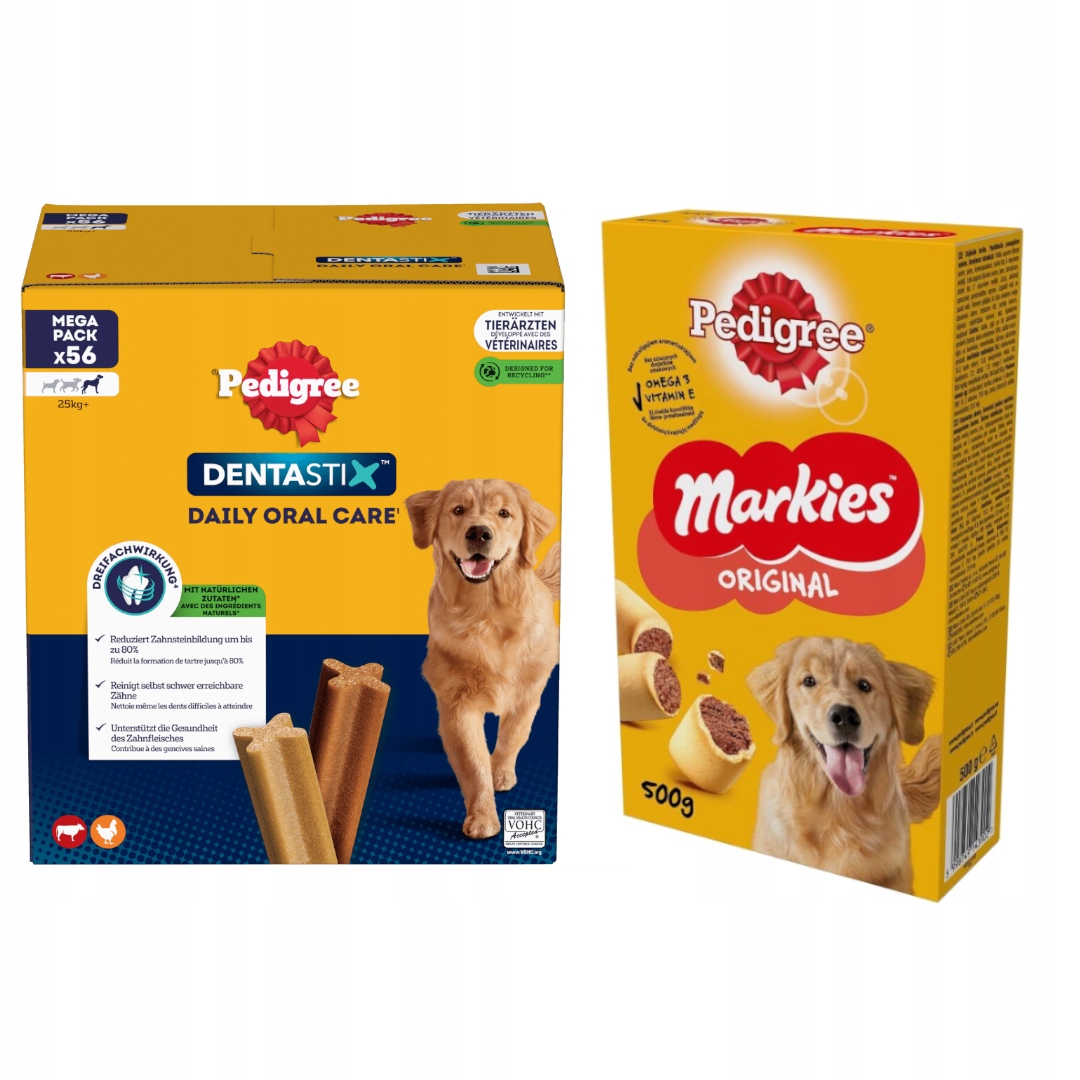 Levně Pedigree Sada pamlsků pro psa Dentastix Large Markies Original