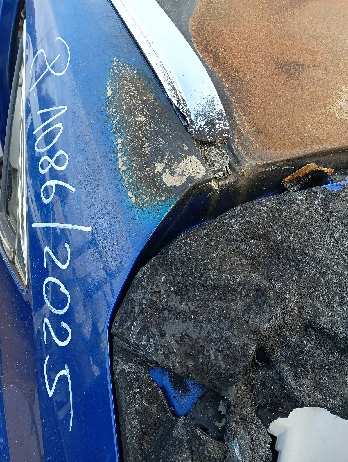quarter bodywork quarter rear part left Lexus NX and (2014- 2021 )