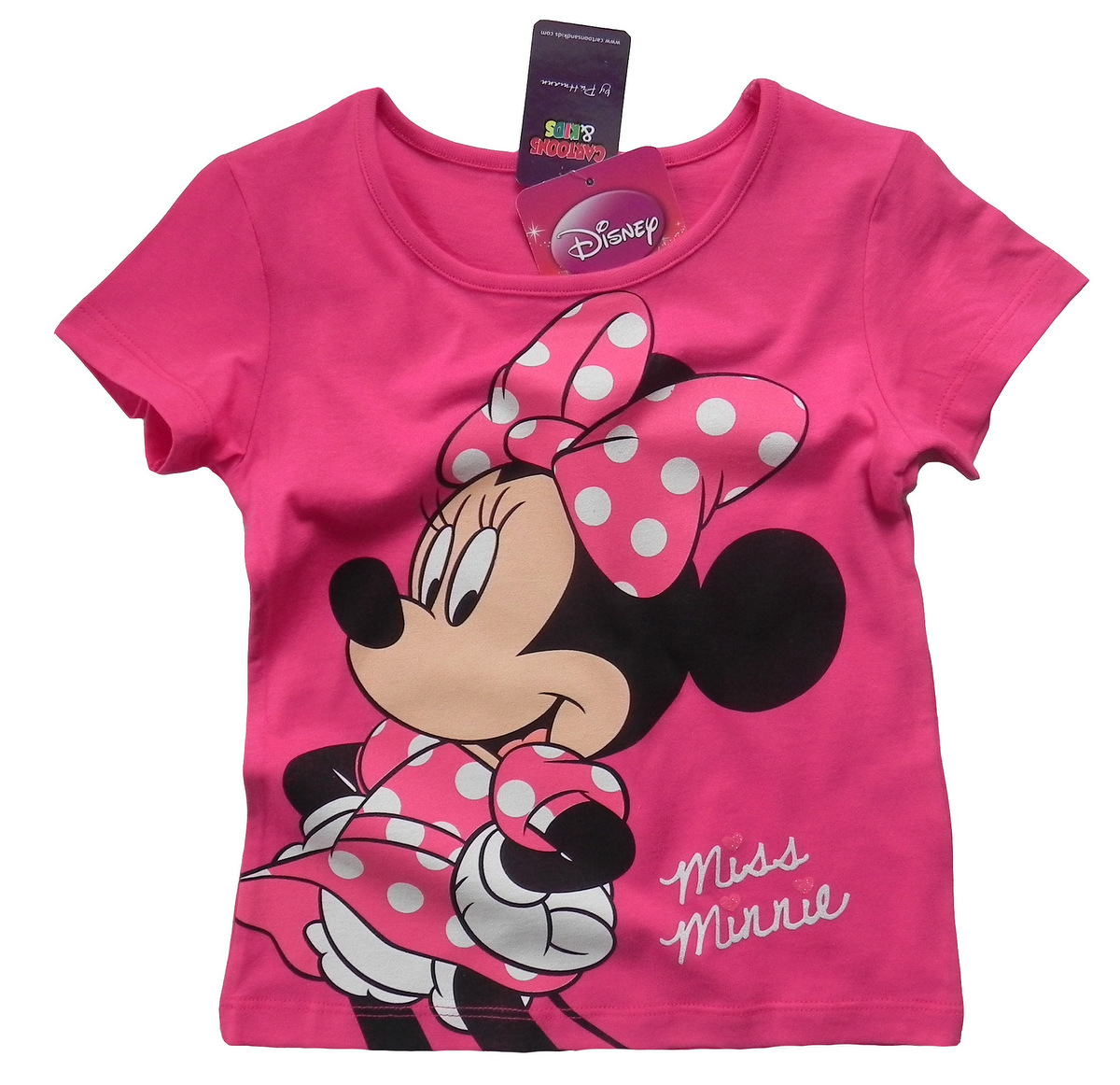 

Minnie Mouse Myszka bluzka Disney Oryg 116 122