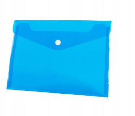 

Teczka kopertowa na zatrzask Pp A5 Tetis Niebieska