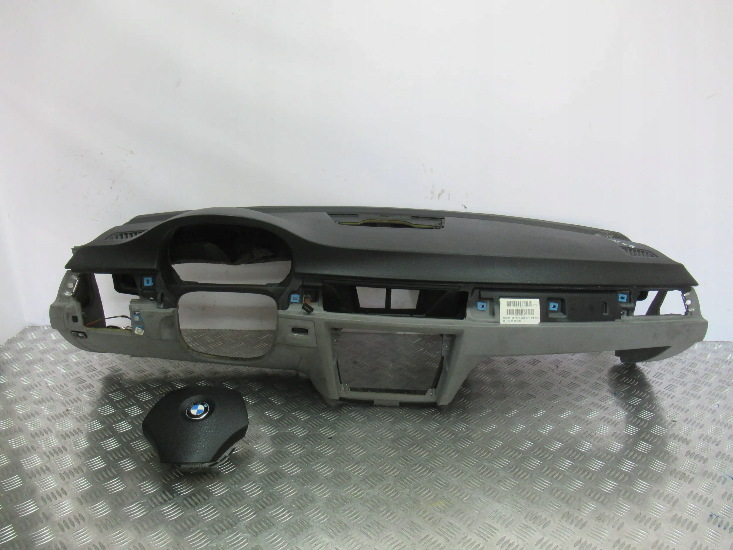 dashboard console airbag BMW 3 E90 E91