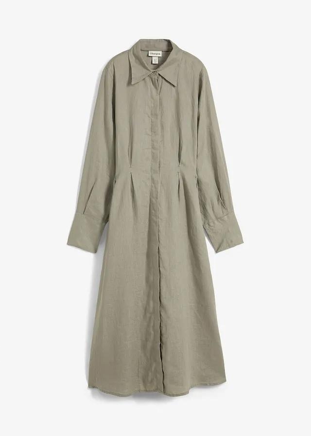 lko Sukienka Szmizjerka Z Czystego Lnu 42