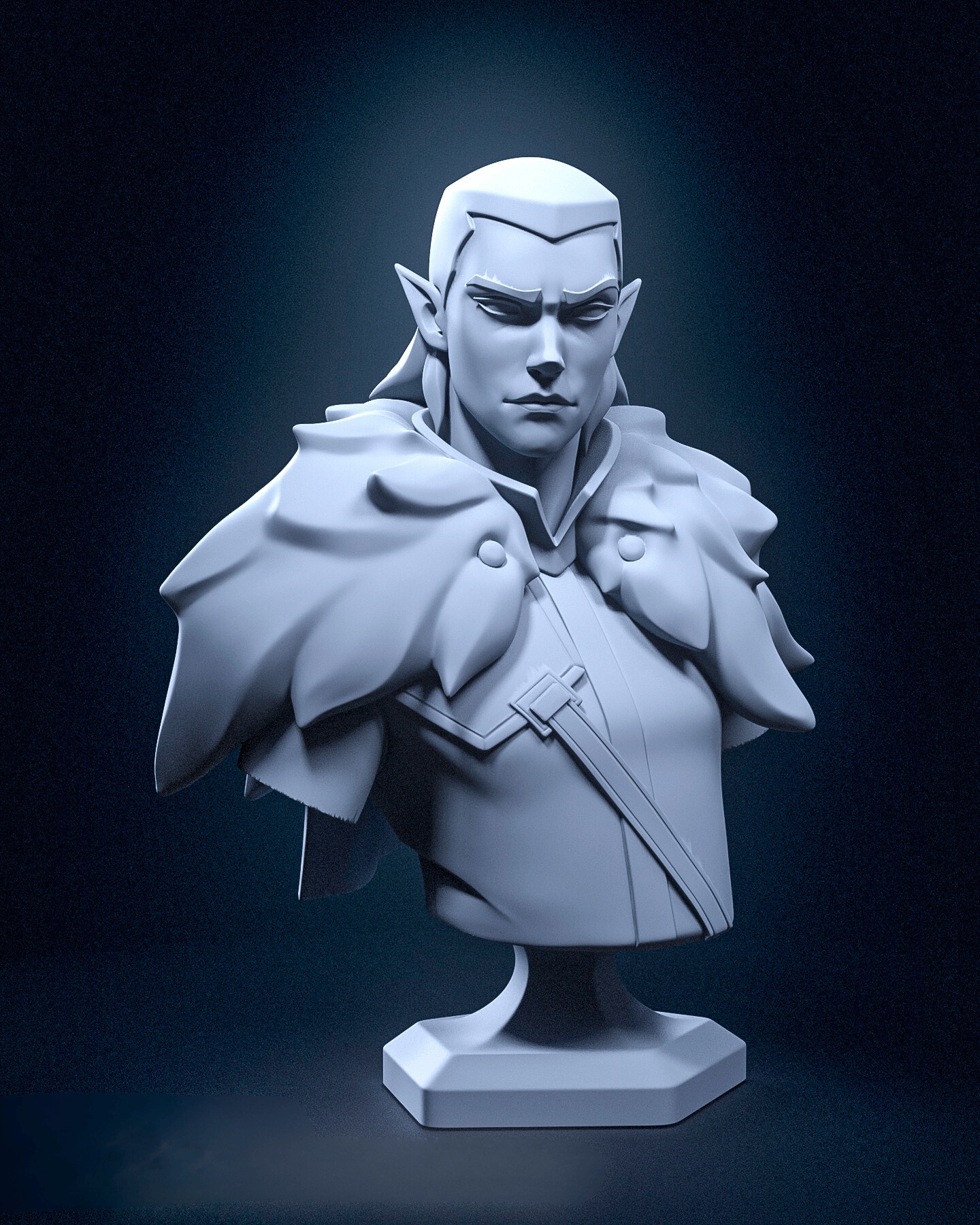 Vax'ildan z The Legend of Vox Machina Sběratelská busta