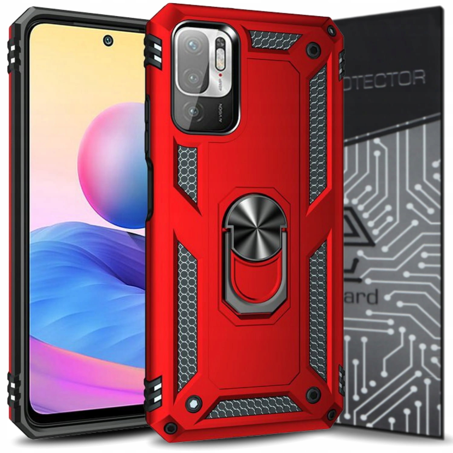 

Etui Pancerne+szkło do Xiaomi Redmi Note 10 5G