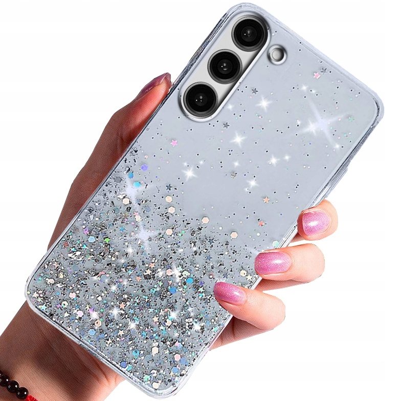 

Etui do Samsung S23+ Plus Brokat Case Szkło