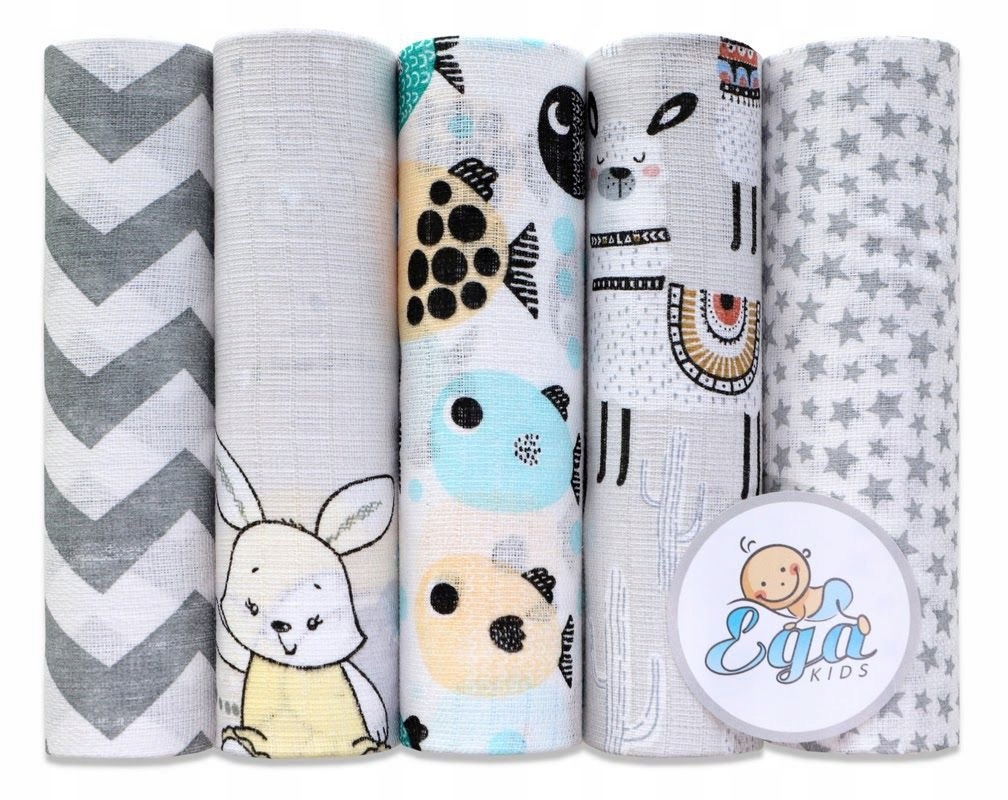 

Pieluszki Tetrowe Kolorowe Pieluchy Premium 5szt