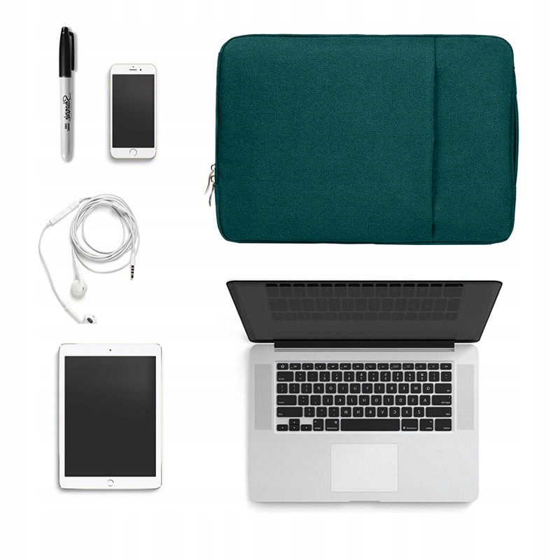 Pokrowiec Torba Etui Denim Macbook AIR 13 A2681 M2 Marka WulkanCenPL