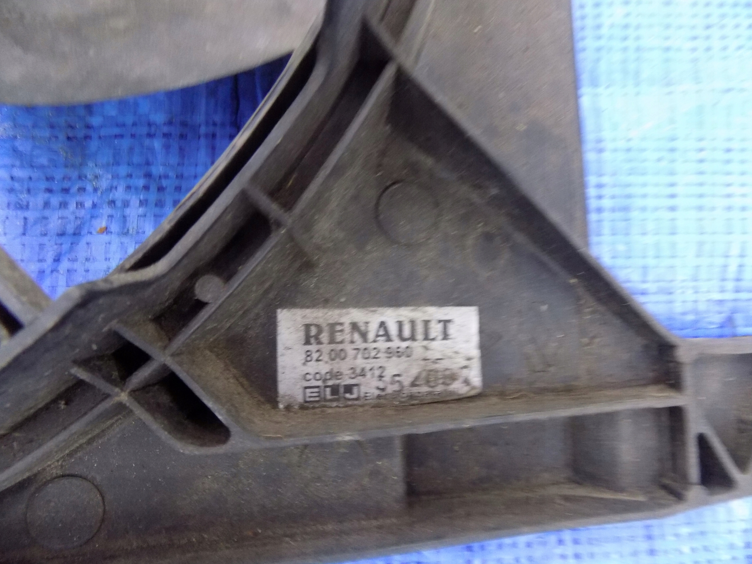 ventilátor chladiče DACIA LOGAN 1,5DCI