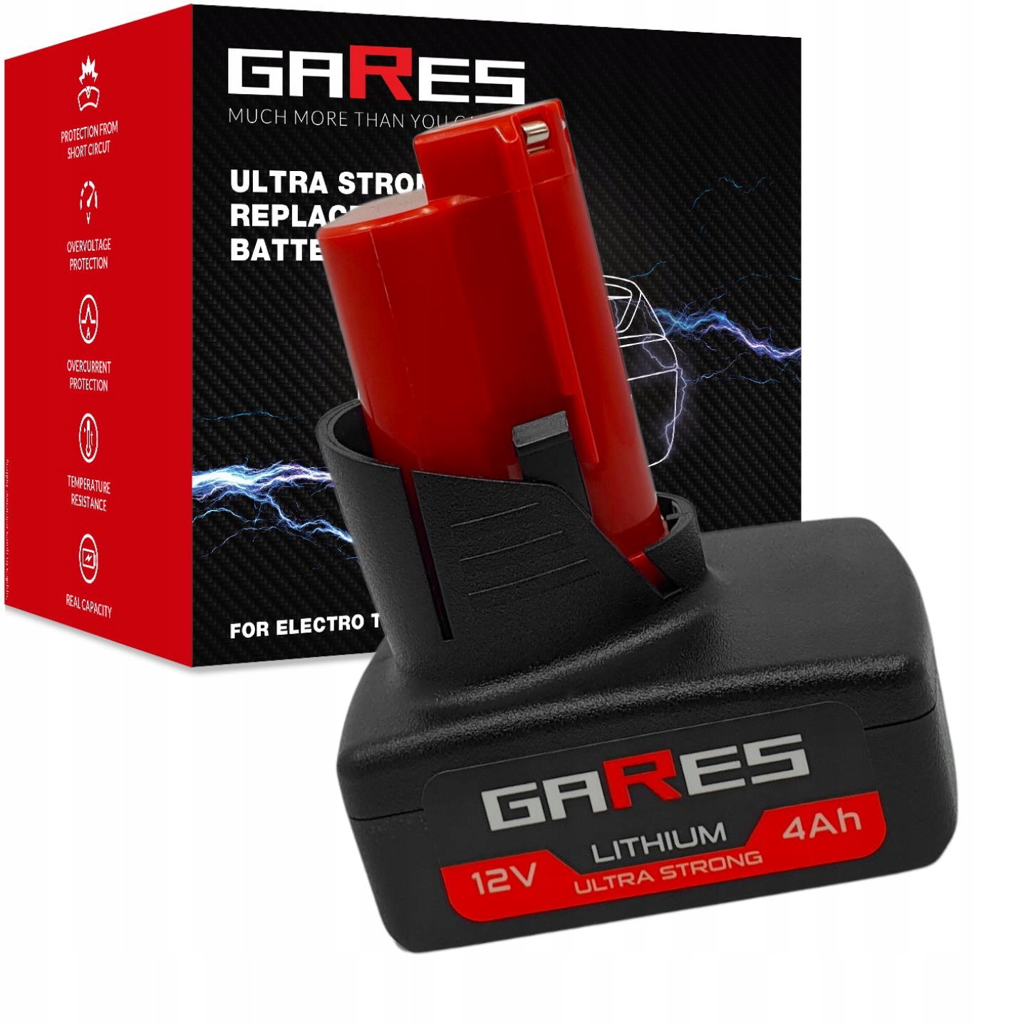 Baterie Akumulátor pro Milwaukee M12 4932430065 BD-0 CH-402C 2306-22 12V 4Ah