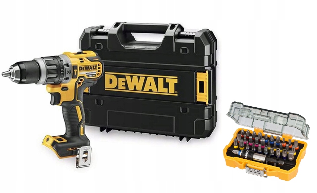 

Dewalt Wiertarko-wkrętarka DCD796NT Zestaw Bitów