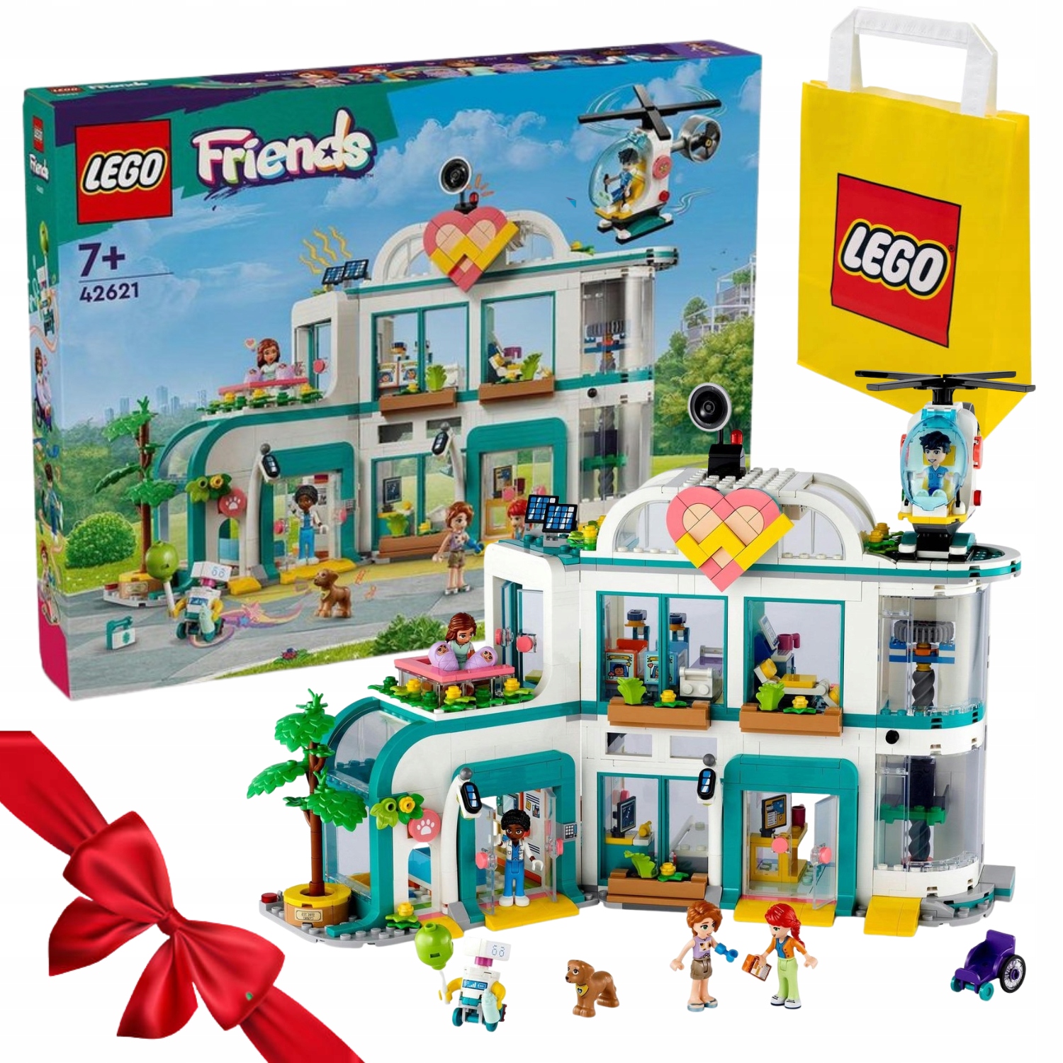 stavebnice Lego Friends Nemocnice Ve Městě Heartlake 42621 Dárek taška