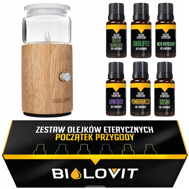 

Dyfuzor Olejków Lawenda Sosna Zestaw 6x 10ml