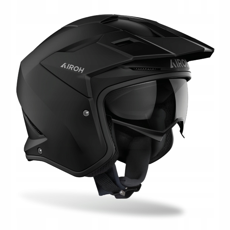 Motocyklová Prilba Airoh Kombakt Color Matt Black (xs)