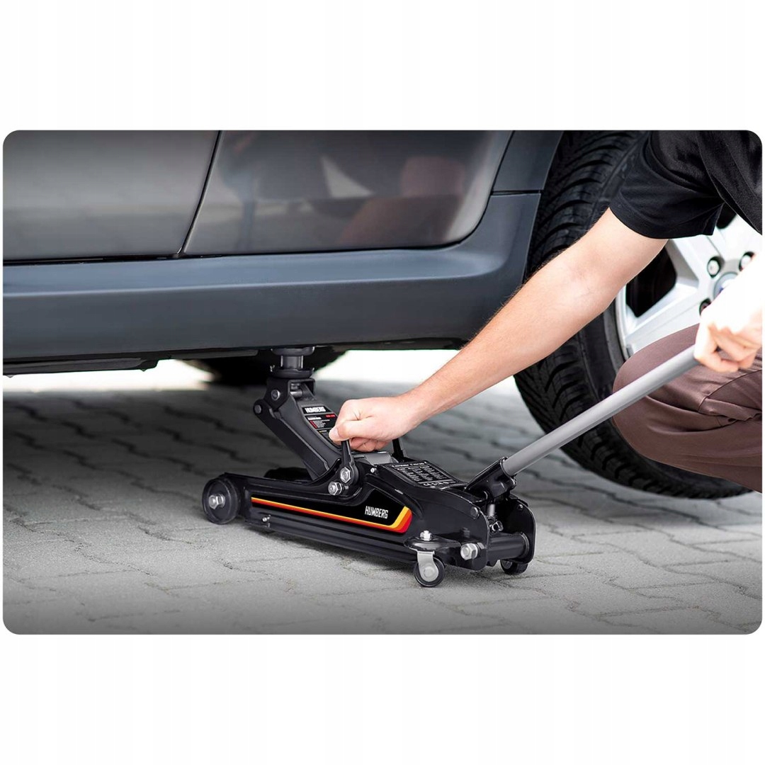 PODNOŚNIK SAMOCHODOWY ŻABA HYDRAULICZNY 80-360MM LEWAREK 2,5T Minimalna wysokość podnoszenia 80 mm