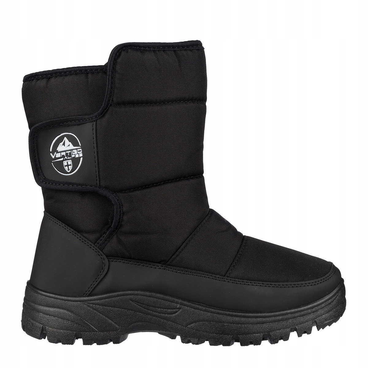 Pánské nepromokavé zateplené vysoké sněhule Vertigo Alpes černé 45