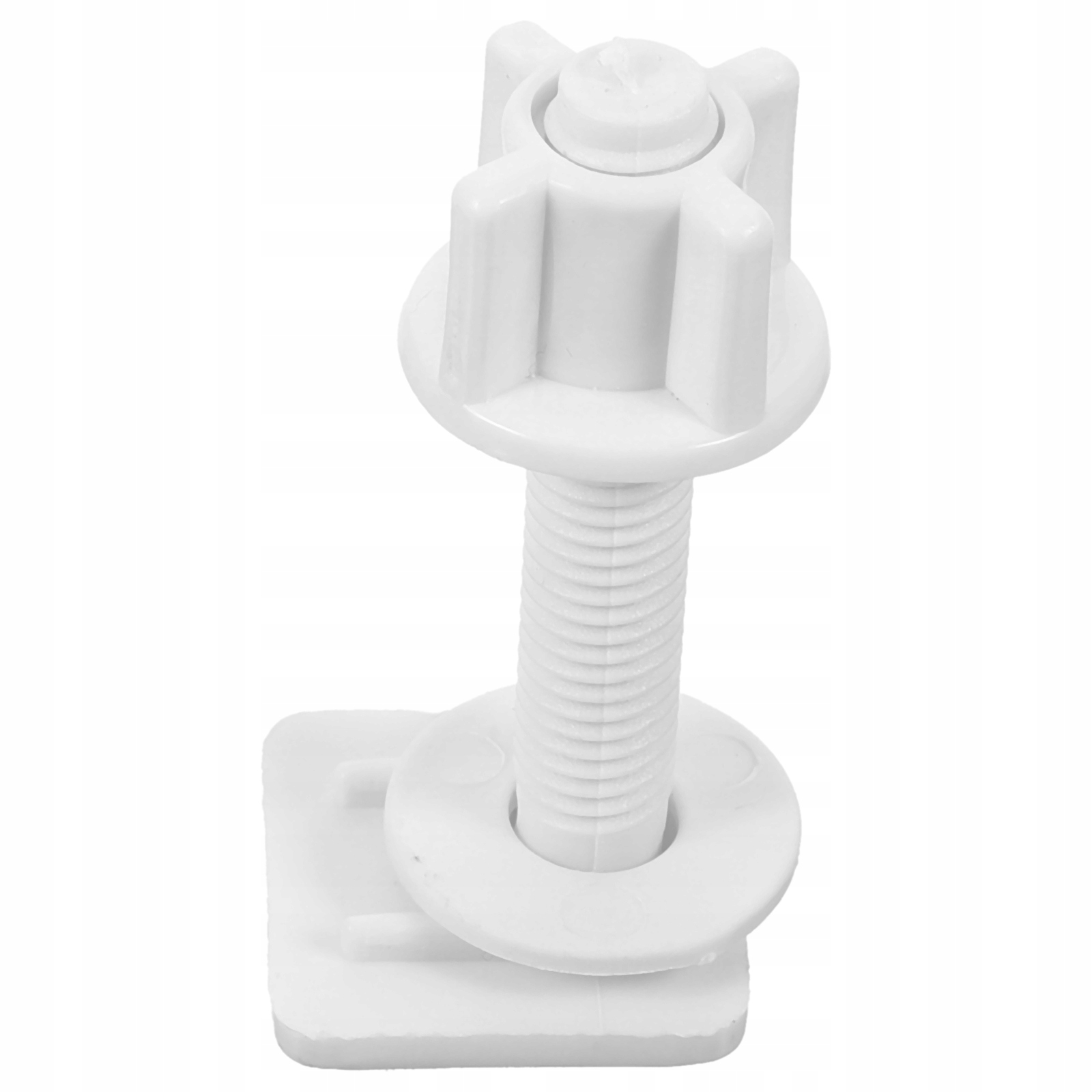 ZAŚLEPKI NA ŚRUBY TOALETOWE ŚRUBY ŁAZIENKOWE POKRYWY SEDESOWE ZESTAW MOCUJĄCY ABS