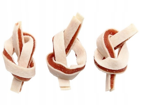 Levně Psí Pamlsek Uzlíky S Kuřecím Masem A Rybou Snack Adbi 500 G