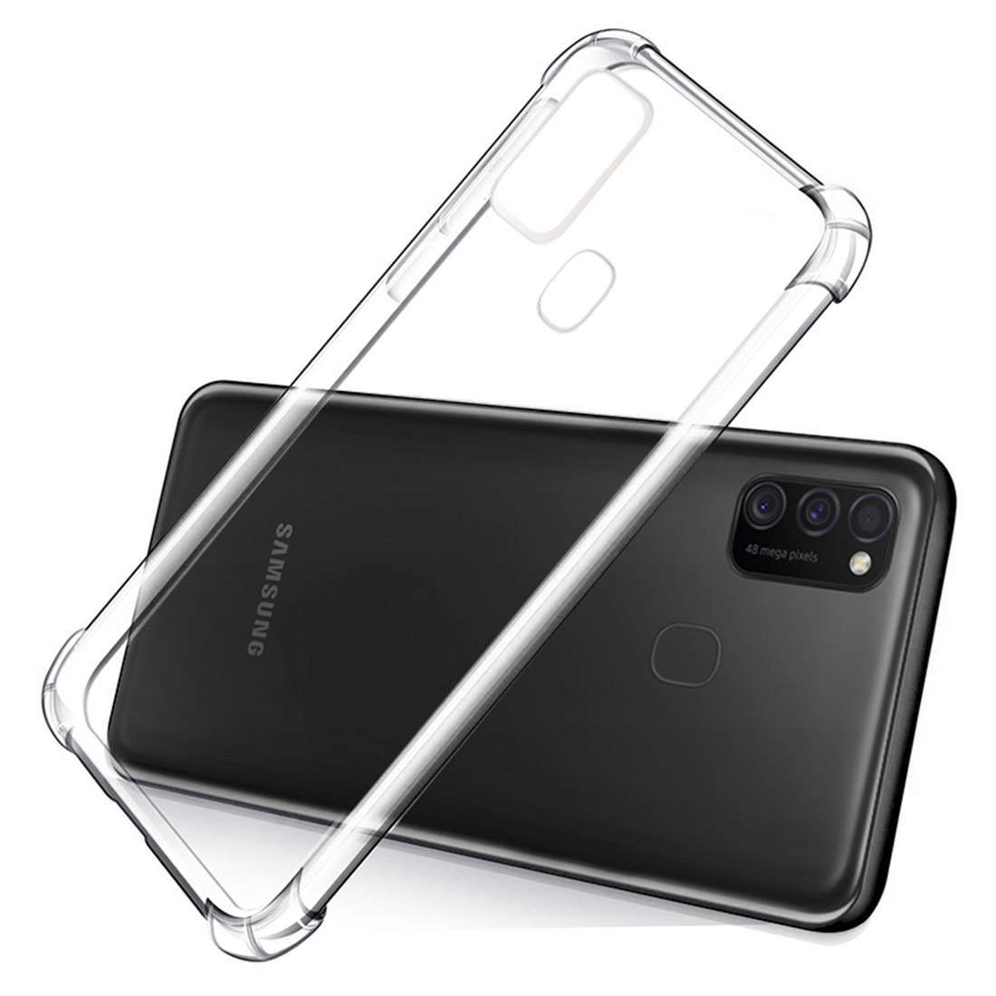 

Etui Pancerne Shock Do Samsung Galaxy M21 2x Szkło