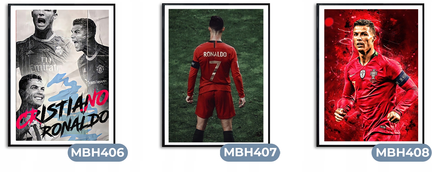 PLAKAT A4 21x29,7cm LIONEL MESSI PIŁKA Miami Prezent dla Fana Wiele Wzorów Format papieru A3