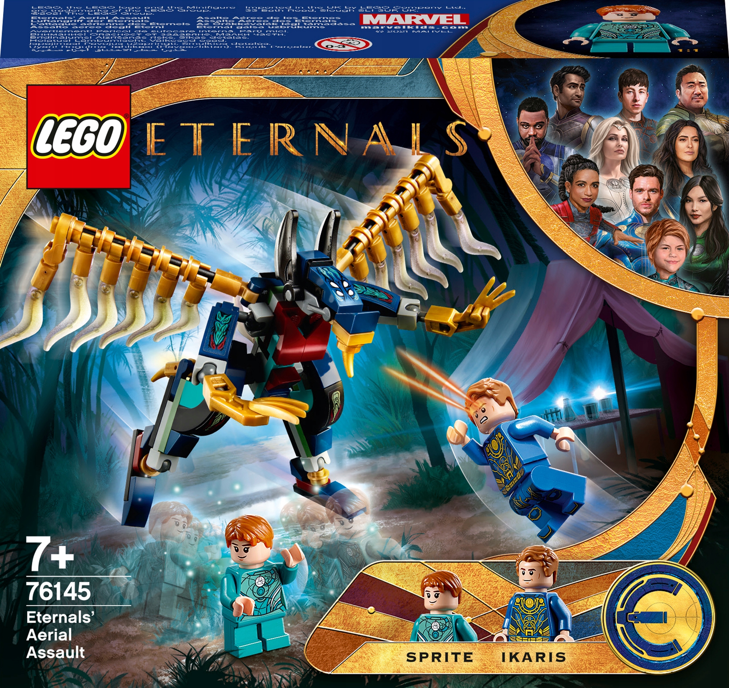 

Lego Marvel Eternals atak powietrzny 76145