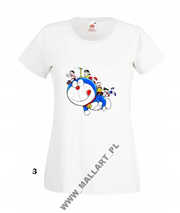 

Koszulka Damska Doraemon Anime Manga Wzory