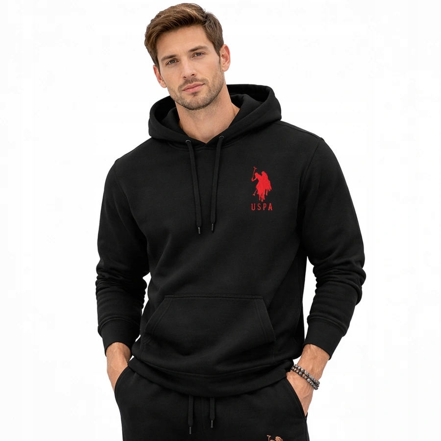 Pánská Mikina U.s. Polo Assn. 11C767 98826 Kapuce