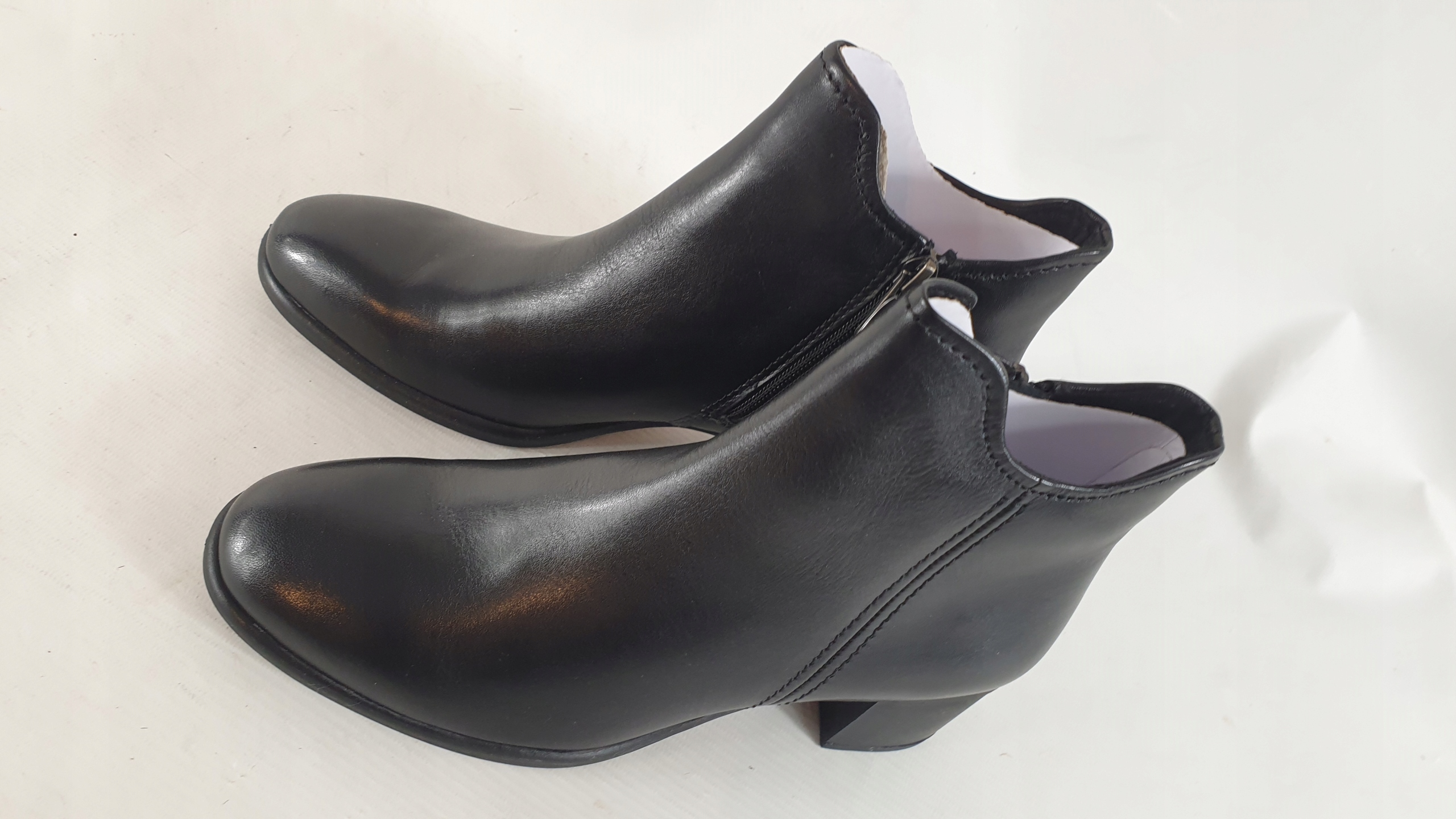 Marco Tozzi Černé Kotníkové Boty Velikost 37