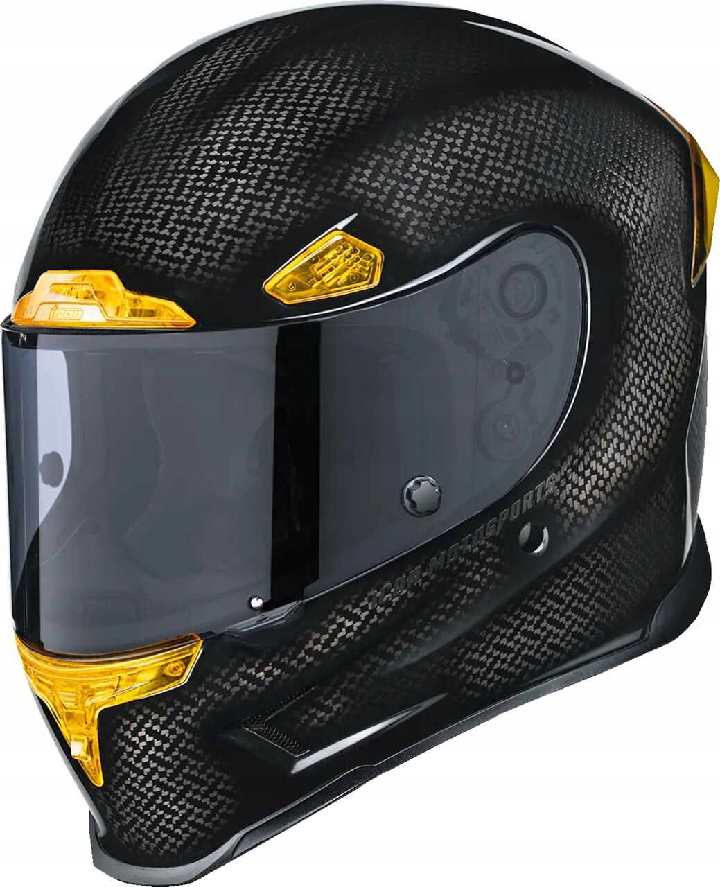 Helma Icon Airframe Pro Carbon 4Tress Helmet Yellow S