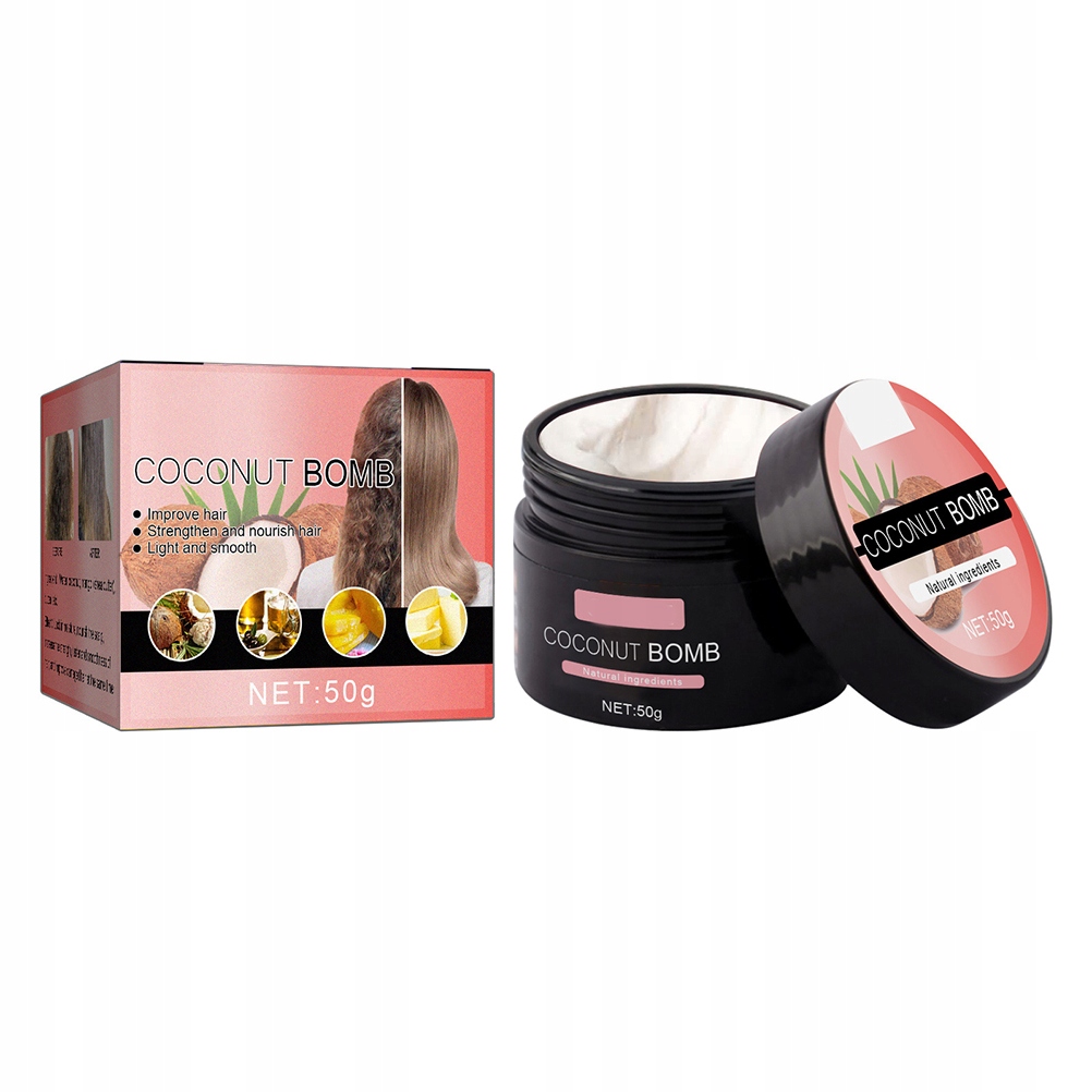 ODŻYWCZA MASKA DO WŁOSÓW Z KOKOSOWA 50G