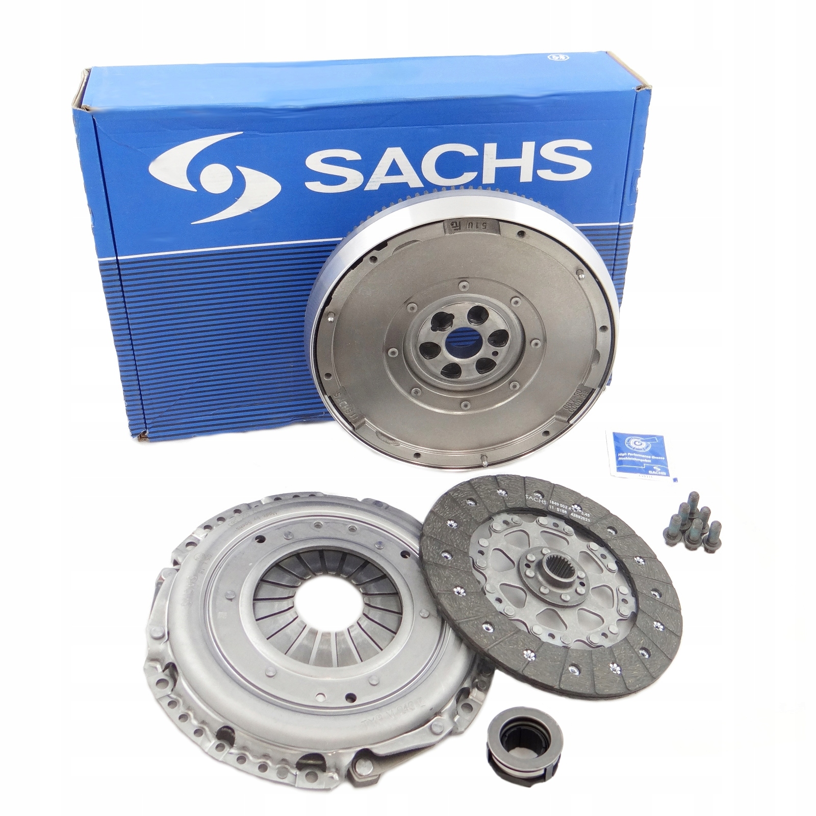 ОРИГІНАЛЬНІ МУФТА + ДВУМАССА SACHS 2290601019