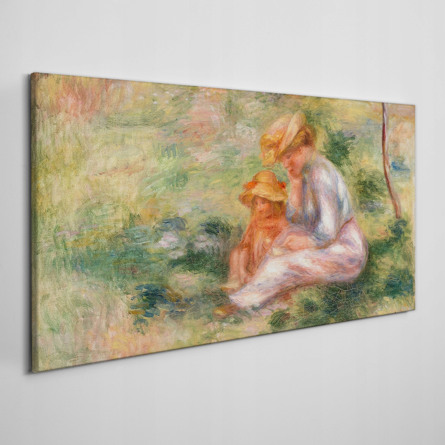 

Obraz na płótnie Kobiety dziecko łąka 140x70 cm