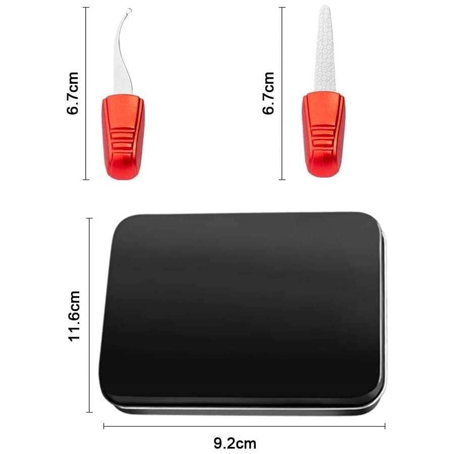 Cążki Obcinacz do paznokci 3 w 1 EAN (GTIN) 4314753266573