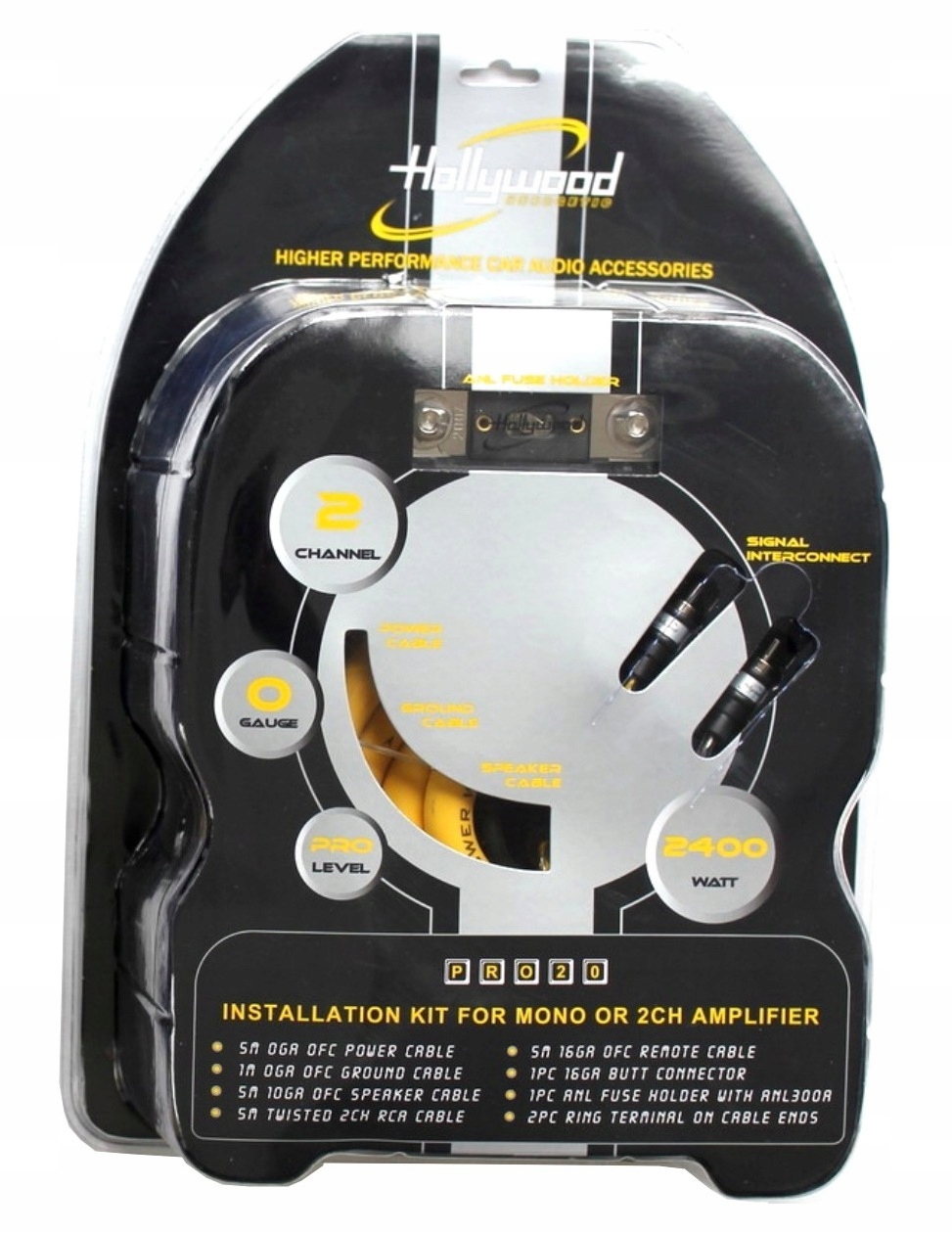 Kable do wzmacniacza 0GA 300A Tuba Wzmacniacz Kod producenta PRO-20