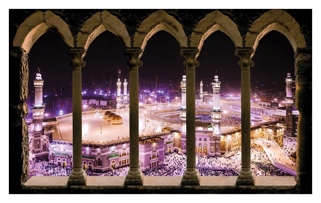 Vliesová fototapeta Kaaba Mekka duchovné centrum islamu 350x250 lepidlo