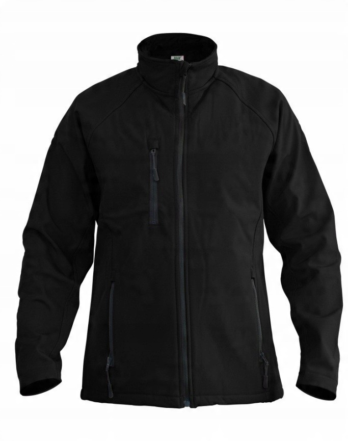 

Kurtka Softsell Męska poliester Black 3XL