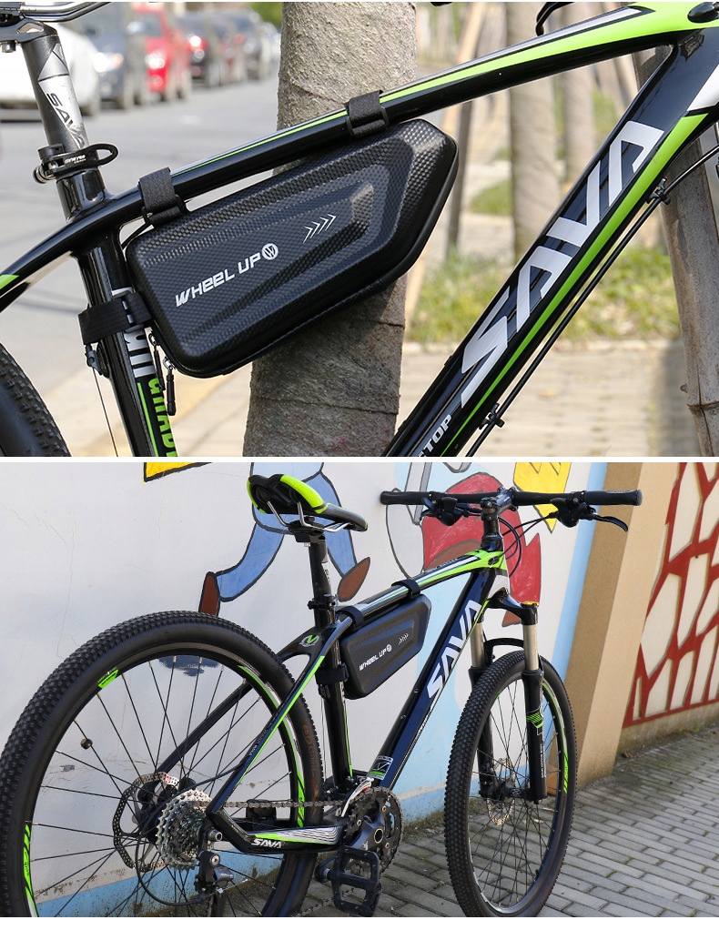 SAKWA ROWEROWA POD RAMĘ TORBA ROWEROWA NA RAMĘ SAKWA ROWEROWA TYLNA TWARDA Montaż na ramę