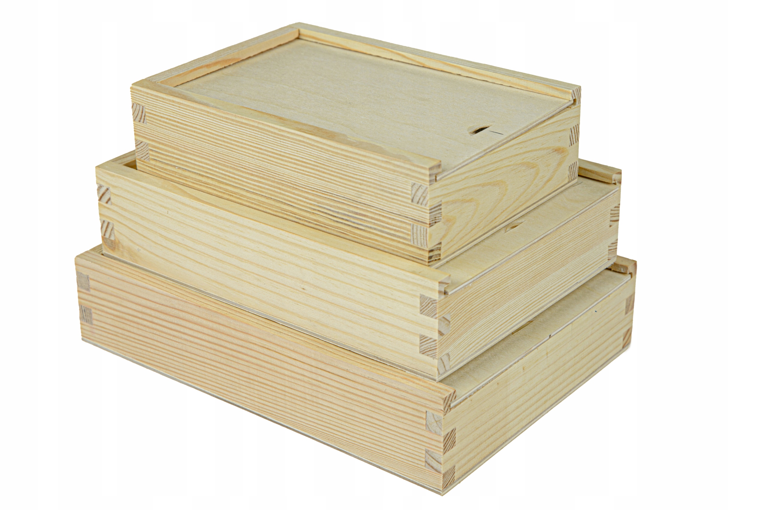 DREWNIANE PUDEŁKO NA ZDJĘCIA ODBITKI 21x15 Model 21x15nat