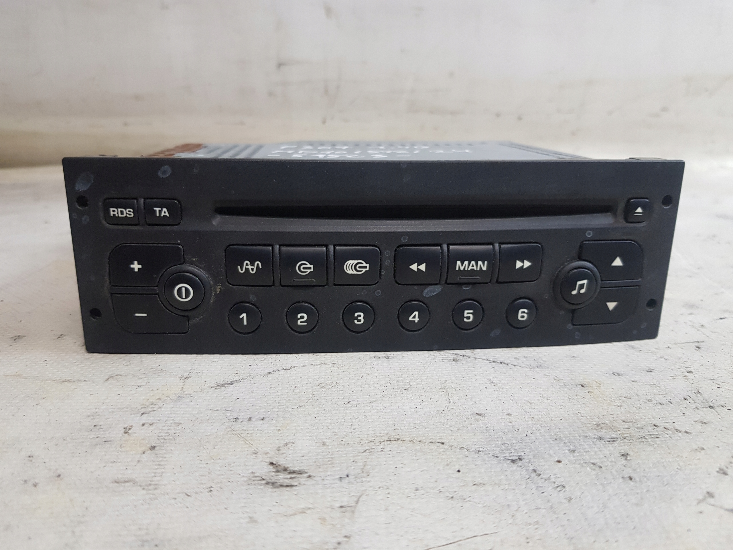 96488013XT00 Radio CD PEUGEOT 307