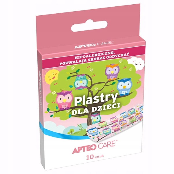 

Plastry Dla Dzieci Hipoalergiczne Sówki